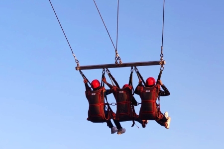 Giant Swing in Rishikesh