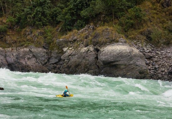 Kayaking in Rishikesh