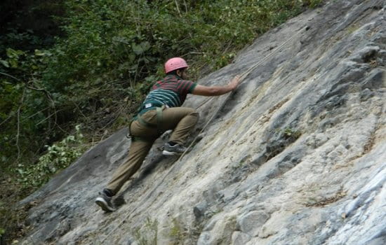 rock-climbing