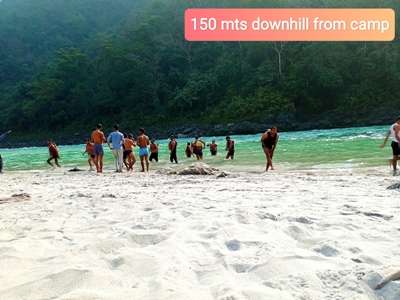 Luxury Camp in Shivpuri at Short Distance From Ganga River