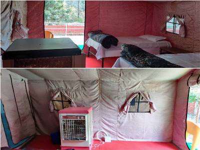 Luxury Camp in Shivpuri at Short Distance From Ganga River