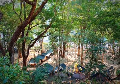 Beach Camp in Rishikesh, Shivpuri: Ganga Riverside Camp
