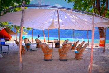 Beach Camp in Rishikesh, Shivpuri: Ganga Riverside Camp