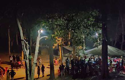 Beach Camp in Rishikesh, Shivpuri: Ganga Riverside Camp