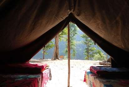 Holi with Ganga Riverside Camping