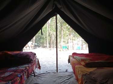 Beach Camp in Rishikesh, Shivpuri: Ganga Riverside Camp