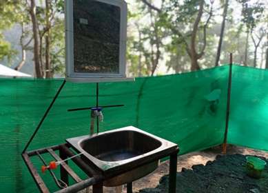 Beach Camp in Rishikesh, Shivpuri: Ganga Riverside Camp