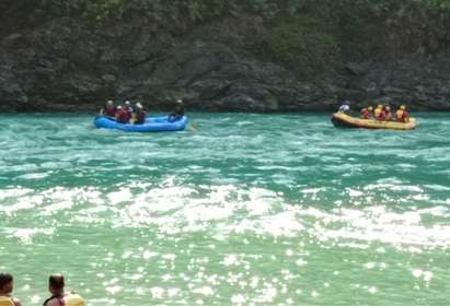 Beach Camp in Rishikesh, Shivpuri: Ganga Riverside Camp