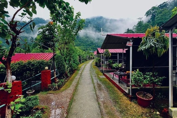 Luxury Camp with Swimiing Pool in Rishikesh: Ideal for Families.