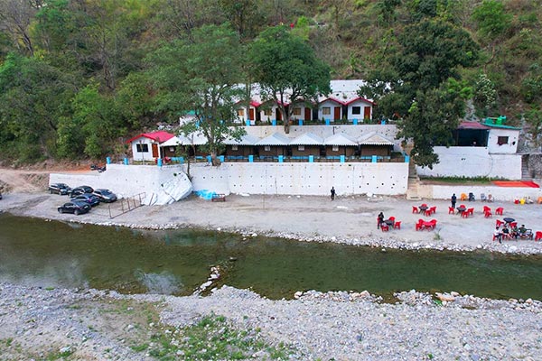 Rishikesh Camp Near Small River Stream: AC Cottage & Swiss Camps