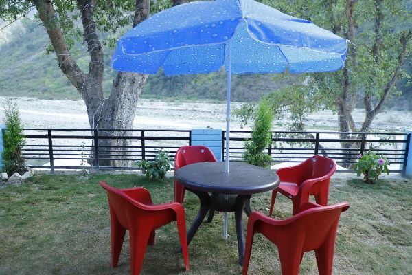 Rishikesh Camp Near Small River Stream: AC Cottage & Swiss Camps
