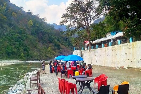 Rishikesh Camp Near Small River Stream: AC Cottage & Swiss Camps