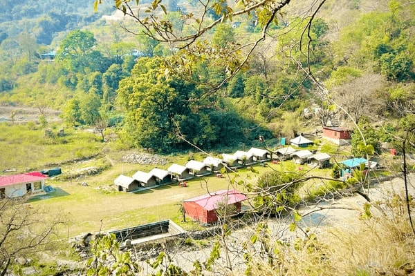 Peacefull Riverside Jungle Camping On The Outskirts Of Rishikesh