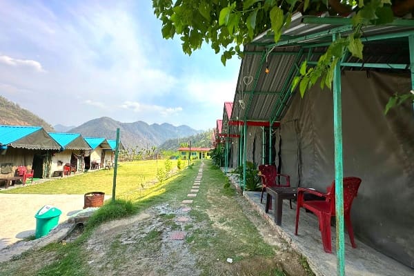 Budget Camp in Rishikesh