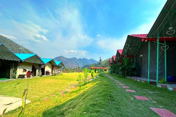 Budget Camp in Rishikesh