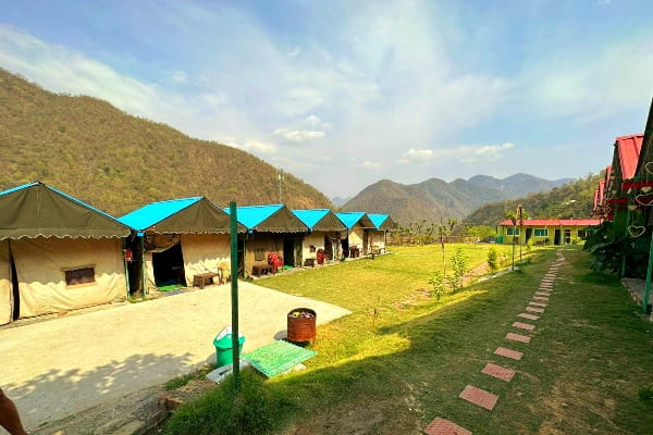 Budget Camp in Rishikesh