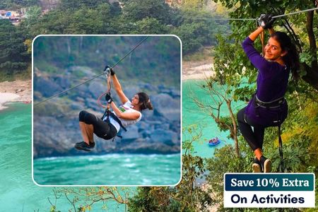 Zipline Over Ganga River