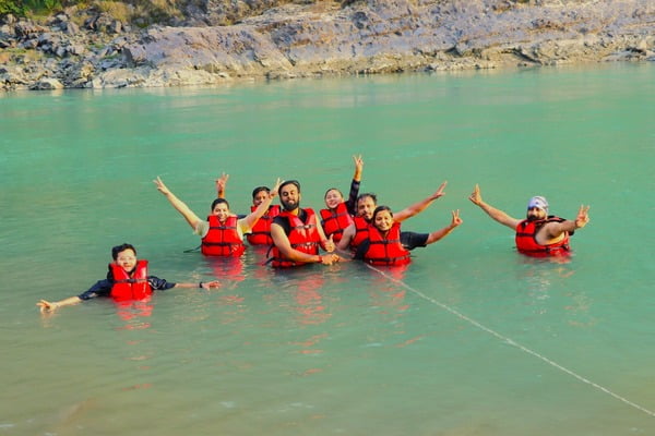 Rishikesh Riverside New Year Party